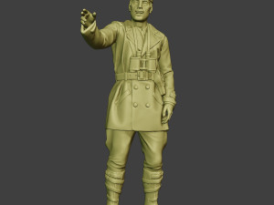 italian tank crew unit ww2 action1 itcu1 3D Baskı Modeli