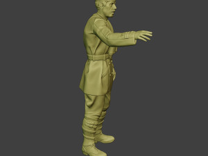 italian tank crew unit ww2 action1 itcu1 3D Baskı Modeli