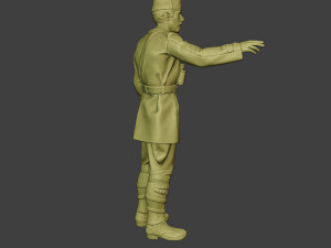 italian tank crew unit ww2 action1 itcu1 3D Baskı Modeli
