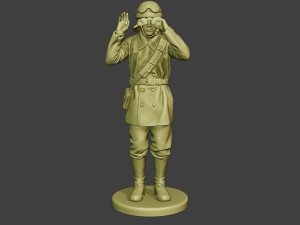 italian tank crew unit ww2 action3 itcu1 Model do druku 3D