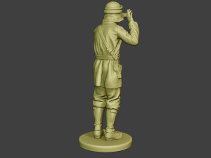 italian tank crew unit ww2 action3 itcu1 Model do druku 3D