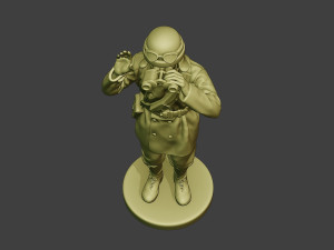 italian tank crew unit ww2 action3 itcu1 Model do druku 3D