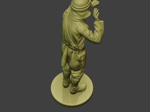 italian tank crew unit ww2 action3 itcu1 Model do druku 3D