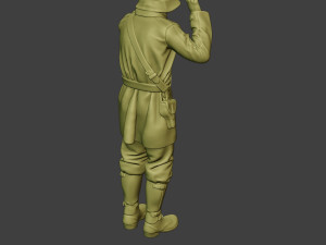 italian tank crew unit ww2 action3 itcu1 Model do druku 3D