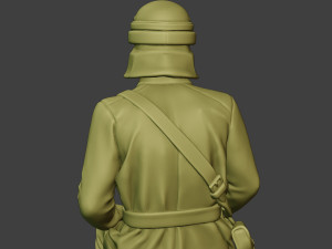 italian tank crew unit ww2 sit2 itcu1 3D Baskı Modeli