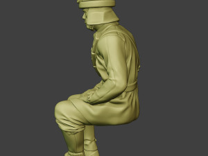 italian tank crew unit ww2 sit2 itcu1 3D Baskı Modeli