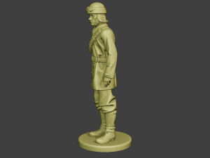 italian tank crew unit ww2 stand2 itcu1 Model do druku 3D