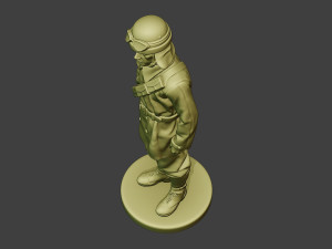 italian tank crew unit ww2 stand2 itcu1 Model do druku 3D
