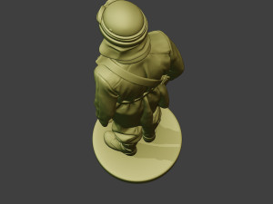 italian tank crew unit ww2 stand2 itcu1 Model do druku 3D