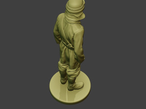 italian tank crew unit ww2 stand2 itcu1 Model do druku 3D