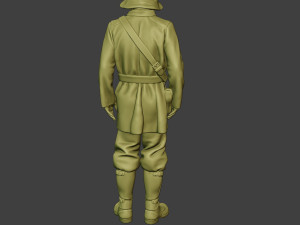 italian tank crew unit ww2 stand2 itcu1 Model do druku 3D