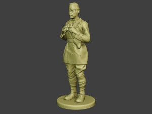 italian tank crew unit ww2 action2 itcu1 Model Cetak 3D