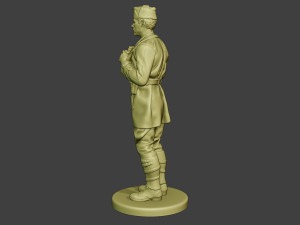 italian tank crew unit ww2 action2 itcu1 Model Cetak 3D