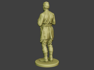 italian tank crew unit ww2 action2 itcu1 Model Cetak 3D