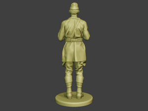 italian tank crew unit ww2 action2 itcu1 Model Cetak 3D