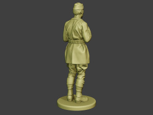 italian tank crew unit ww2 action2 itcu1 Model Cetak 3D
