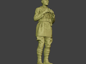 italian tank crew unit ww2 action2 itcu1 Model Cetak 3D