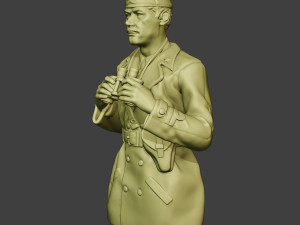 italian tank crew unit ww2 action2 itcu1 Model Cetak 3D