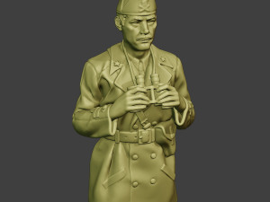 italian tank crew unit ww2 action2 itcu1 Model Cetak 3D