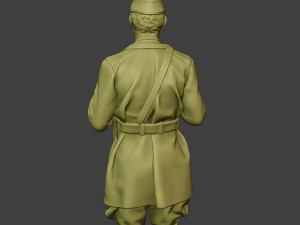 italian tank crew unit ww2 action2 itcu1 Model Cetak 3D