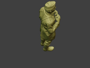 italian tank crew unit ww2 action2 itcu1 Model Cetak 3D
