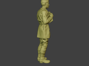 italian tank crew unit ww2 action2 itcu1 Model Cetak 3D