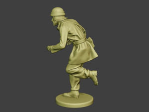 italian tank crew unit ww2 run itcu1 3D-Druckmodell