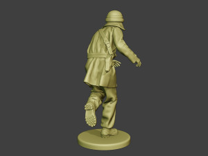 italian tank crew unit ww2 run itcu1 3D-Druckmodell