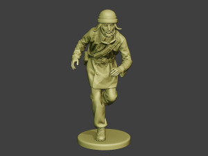 italian tank crew unit ww2 run itcu1 3D-Druckmodell