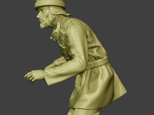 italian tank crew unit ww2 run itcu1 3D-Druckmodell