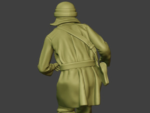 italian tank crew unit ww2 run itcu1 3D-Druckmodell