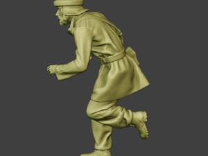 italian tank crew unit ww2 run itcu1 3D-Druckmodell