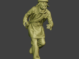 italian tank crew unit ww2 run itcu1 3D-Druckmodell