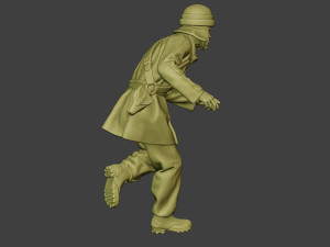 italian tank crew unit ww2 run itcu1 3D-Druckmodell