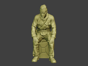 italian tank crew unit ww2 sit itcu1 Model do druku 3D