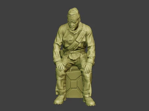 italian tank crew unit ww2 sit itcu1 3D Print Model