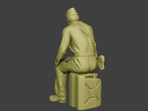 italian tank crew unit ww2 sit itcu1 Model do druku 3D
