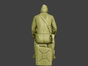 italian tank crew unit ww2 sit itcu1 Model do druku 3D