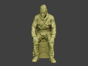 italian tank crew unit ww2 sit itcu1 Model do druku 3D
