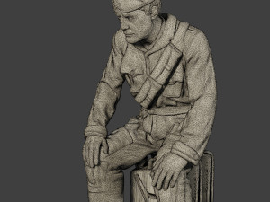 italian tank crew unit ww2 sit itcu1 Model do druku 3D