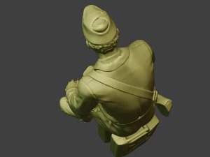 italian tank crew unit ww2 sit itcu1 3D Print Model