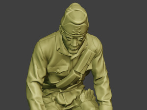 italian tank crew unit ww2 sit itcu1 Model do druku 3D