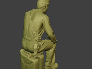 italian tank crew unit ww2 sit itcu1 3D Print Model