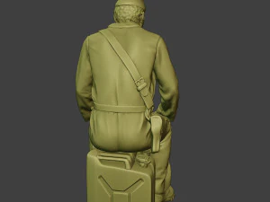italian tank crew unit ww2 sit itcu1 3D Print Model