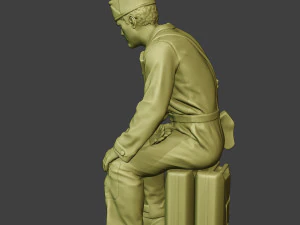 italian tank crew unit ww2 sit itcu1 3D Print Model