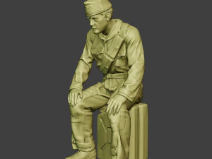 italian tank crew unit ww2 sit itcu1 3D Print Model