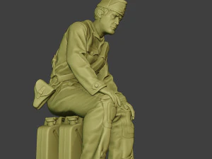 italian tank crew unit ww2 sit itcu1 3D Print Model