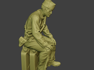 italian tank crew unit ww2 sit itcu1 Model do druku 3D