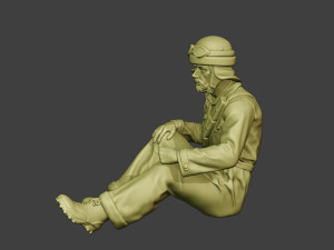italian tank crew unit ww2 sit3 itcu1 3D-Druckmodell