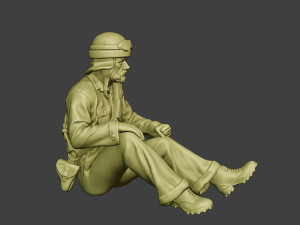 italian tank crew unit ww2 sit3 itcu1 3D-Druckmodell